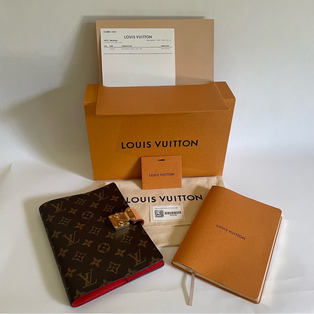 Louis Vuitton Paul MM Notebook Cover